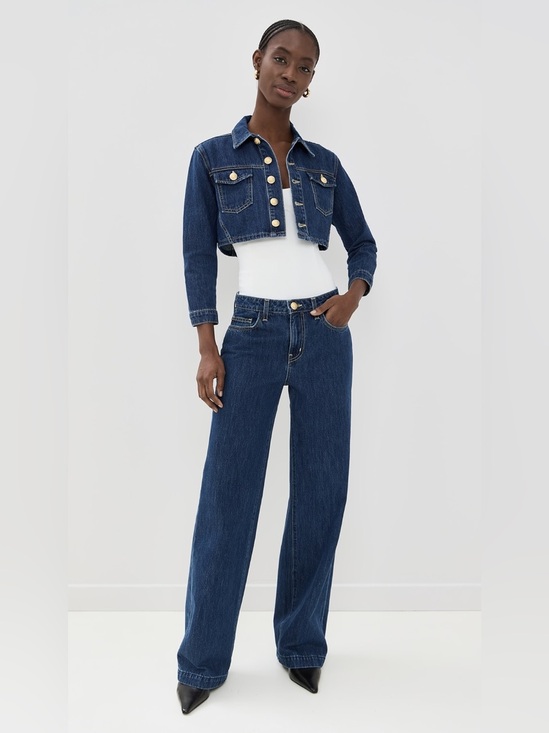 L'AGENCE Jackets & Blazers - NWT L’Agence Genevie Crop Jacket
